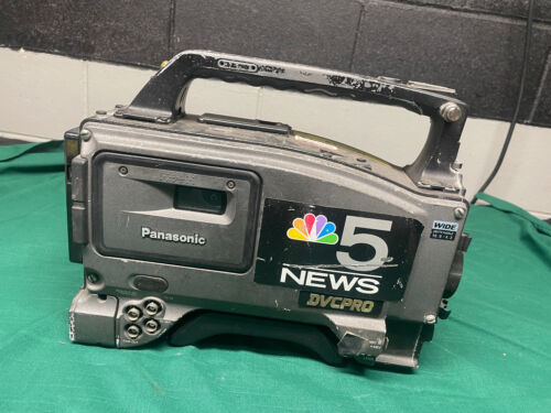 Panasonic Aj-D610Wbp camera Dvcpro professional camcorder Nbc News anton bauer