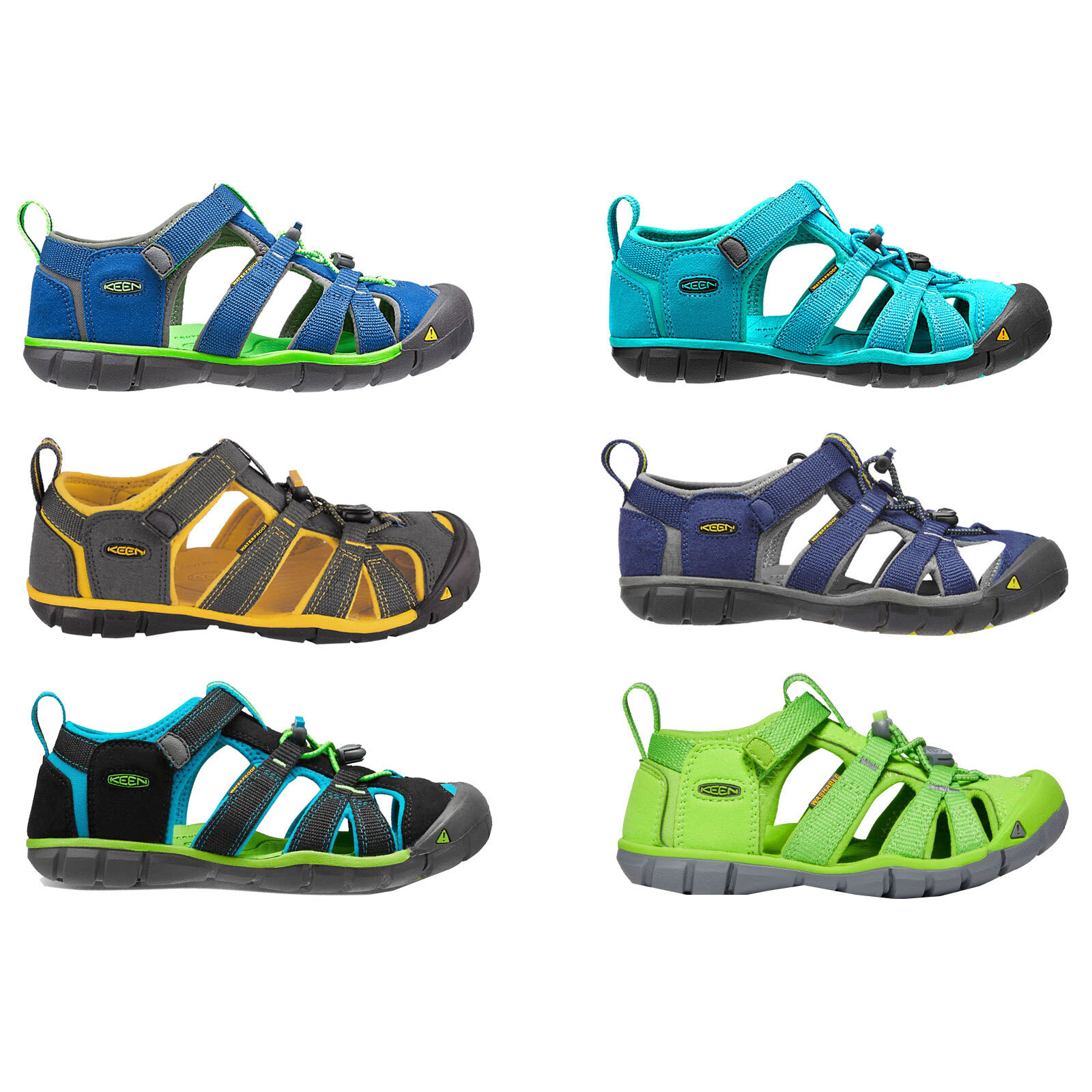 Keen Seacamp Sandali Da Bambino Scarpe Outdoor Trekking Sandalette