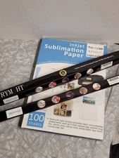 Printers Jack Sublimation Paper 100 Sheets 8.3" x 11.7"+2 Set Of 3 Teflon Heat 