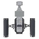 Camera Video Cage  & Dual NATO Side Handle Kit for DJI Osmo Pocket 3 Camera