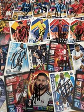 match attax, Shoot Out And Other Signed Cards 43