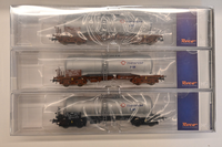 Roco 66121 Dc 3 Tlg Set Kesselwagen Renfe Transfesa Ovp Ep 5