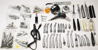 DENTAL BUNDLE elbows turbine engine KAVO WH SIRONA EMS NSK over 60 parts