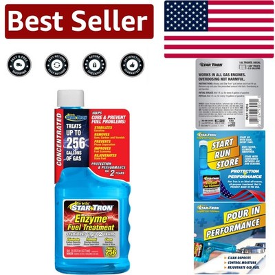 Star Tron 16 Oz Enzyme Fuel Treatment - Cure Ethanol Issues & Reduce Emissions
