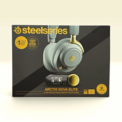 SteelSeries Arctis Nova Elite - kabellos Gaming Headset | GOLD EDITION