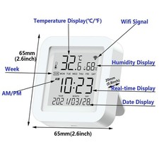 Thermometer Hygrometer Wi-Fi Temperature Humidity Sensor Monitor / switch