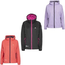 Trespass Womens Quikpac Packable Hooded Waterproof Outdoor Walking Jacket Coat
