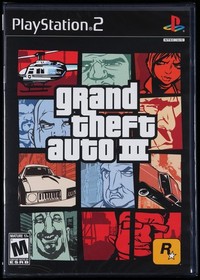 Grand Theft Auto III 3 PS2 Sealed Graded PSA 9.8