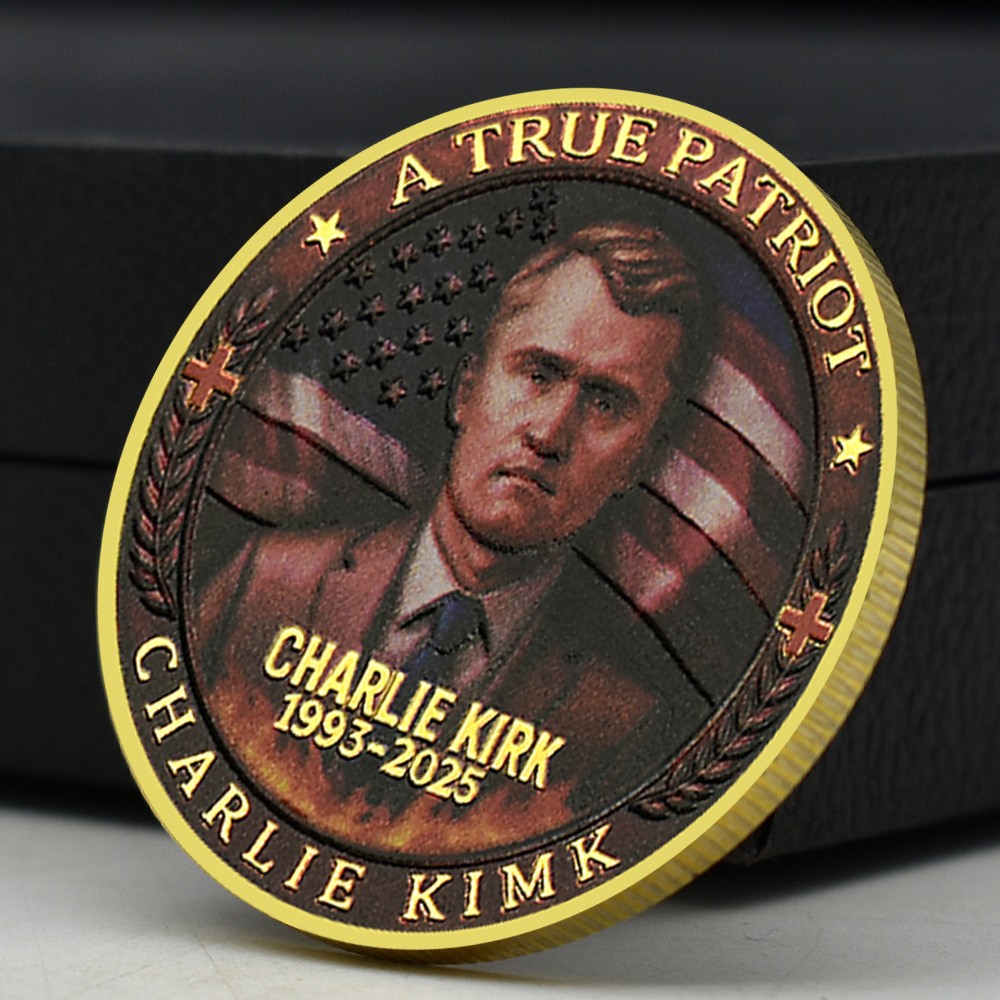 U.S. Eagle Golden Coin - 1993-2025 Charlie Kirk Patriot