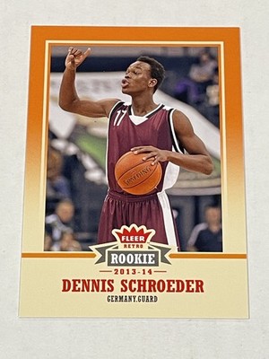 2013-14 Fleer Retro Basketball #52 - Dennis Schroeder - Phantoms Braunschweig