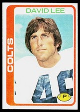 David Lee, 1978 Topps, #171, Baltimore Colts,