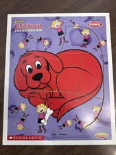 Clifford, The Big Red Dog Wooden Puzzle, Playskool Scholastics