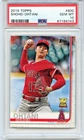 2019 Topps Series 2 SHOHEI OHTANI Rookie Cup PSA 10 Pitching #600 Angels/Dodgers