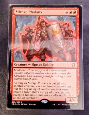 Mirage Phalanx Commander: Innistrad: Crimson Vow Regular