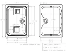 Arcade Game Coin Door with coin mech, mechanical coin selector for Tokens Steal