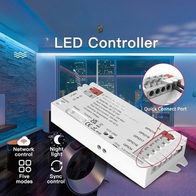 WIFI APP für PWM LED Dimmer Controller 5in1 für Ambientebeleuchtung DC12 24V 1