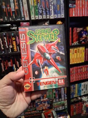 Grind Stormer (Sega Genesis, 1994) CASE And GAME ONLY Authentic Shmup 