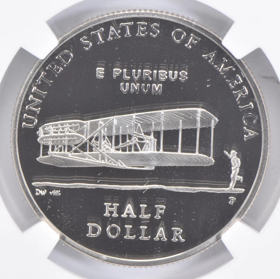 2003-P First Flight Commemorative Half Dollar PF70 NGC *1091 - Image 4 of 4