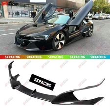 Fits BMW i8 2014-2020 Forged/Carbon Fiber/Black Front Bumper Lip Diffuser Kits