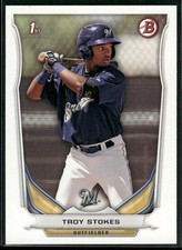 2014 Bowman Draft #DP111 Troy Stokes
