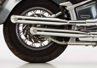 Falcon Cromo Line Auspuff FüR Yamaha XVS1100 Drag Star Classic 2001-2002 VP16 2