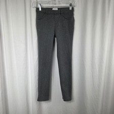 The Childrens Place Girls Ponte Knit Skinny Pants Gray Size 10