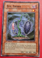 1x Yu-Gi-Oh! Evil Thorn - RGBT-EN009 - Common - 1st Edition - NM