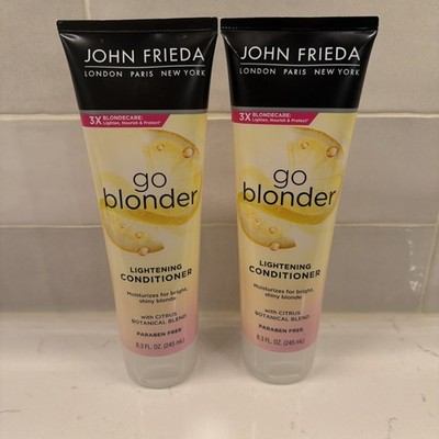 John Frieda Go Blonder Lightening Conditioner 8.3 oz 2 Pack