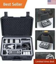 Waterproof Hard Case for Dual DJI Drones & Cameras - 16.3x13.39 Inches