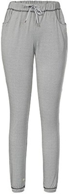 Li Ning Damen Hose Marian Sporthose Fitnesshose, Silber, XS,