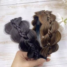 Unique Braided Hairbands for Women Handmade Retro For Wig Styling Accessories