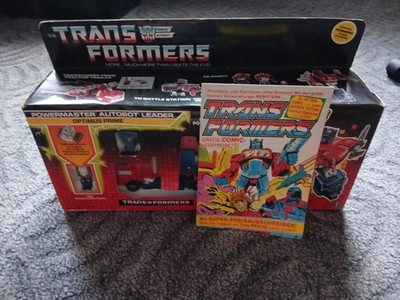 Transformers Optimus Prime G1  Powermaster 100 Komplett