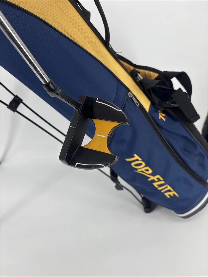 Top Flite Xlj Junior Stand Bag Set (6 Clubs, Bag, Ages 9-12, LEFT) LH Kids Golf - Image 2 of 4