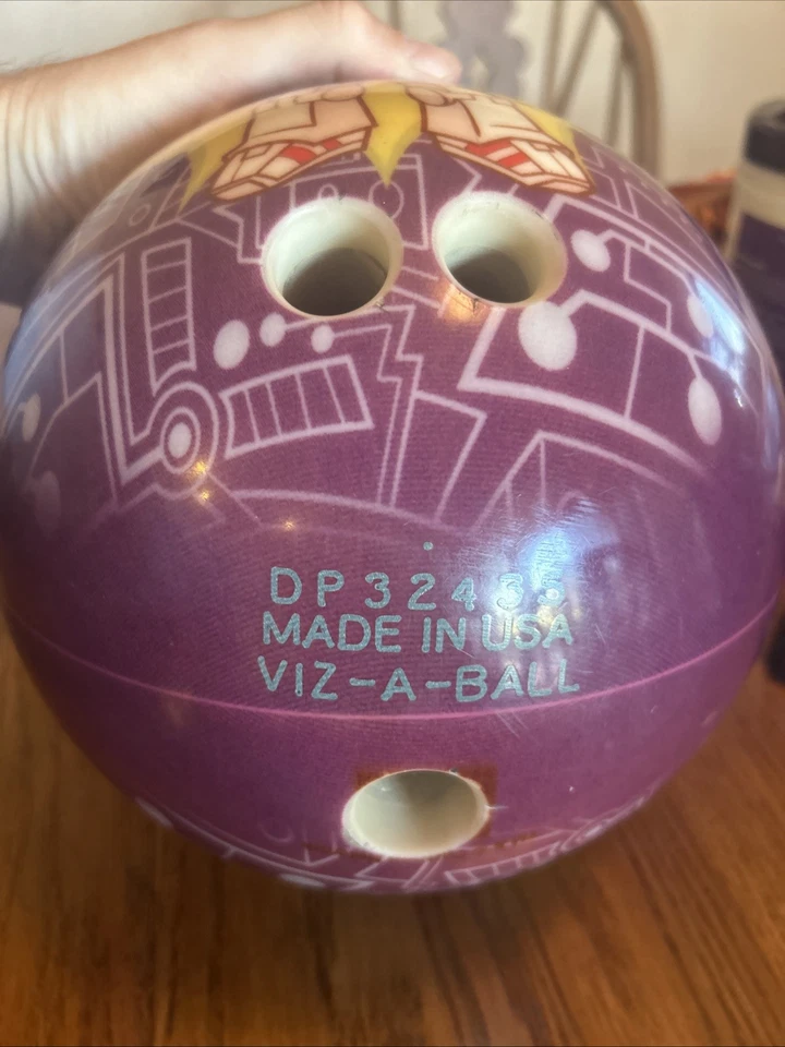 Винтажный лабораторный шар для боулинга 2001 Cartoon Network Dexter's 10 фунтов 4,6 кг - Изображение 3 из 4