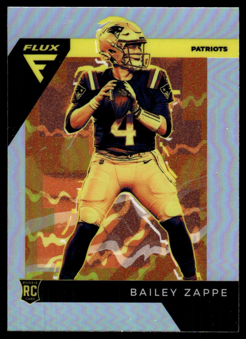 Bailey Zappe Panini Chronicles Flux Rookies #FX4 Base