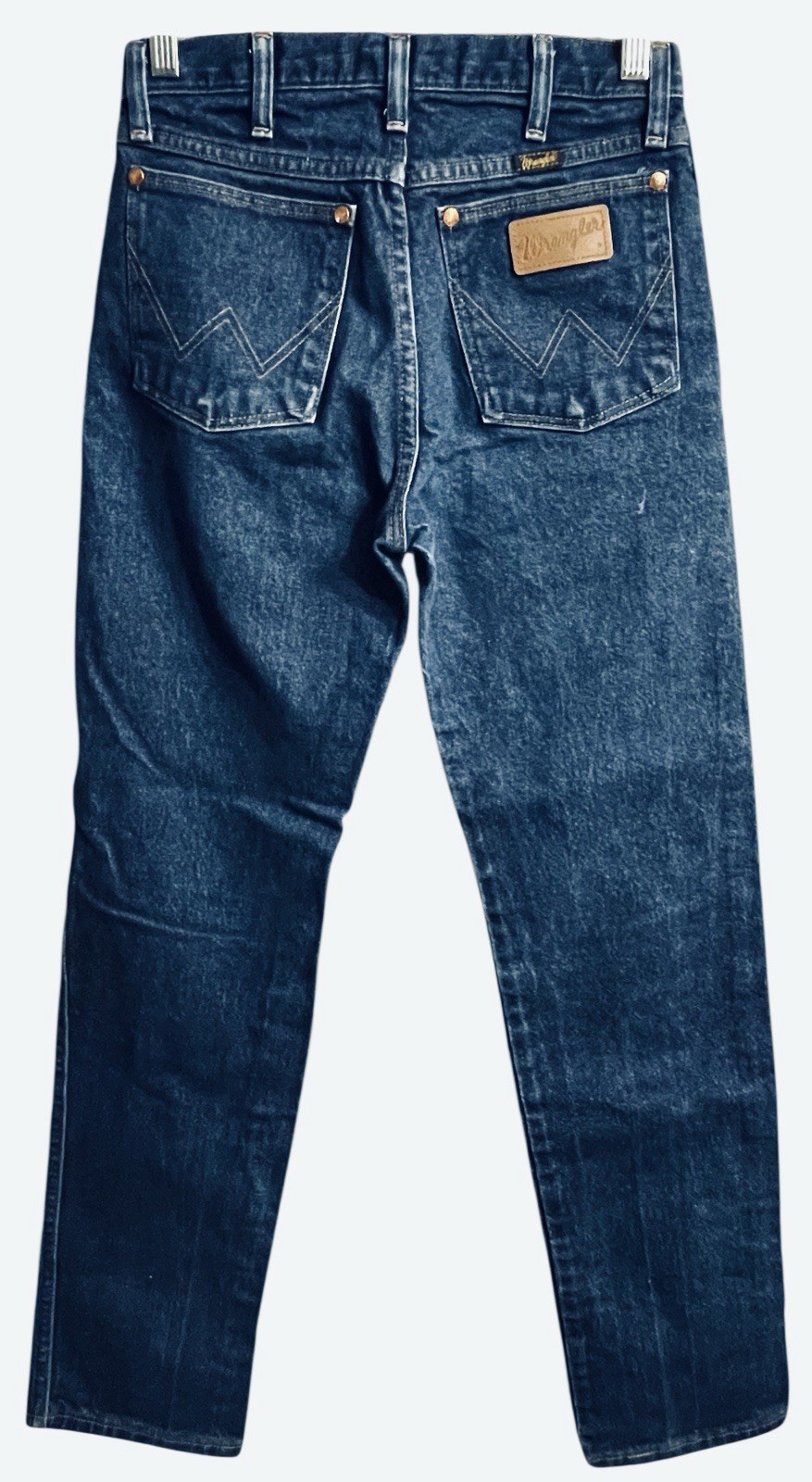 Mens 28x34 Tag Blue Denim Cowboy Cut Rodeo Western Rancher 1