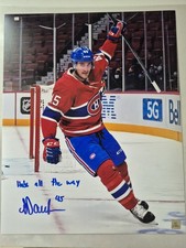 Laurent Dauphin Canadiens 8x10 Photo Signed Autograph Habs All The Way Coa 