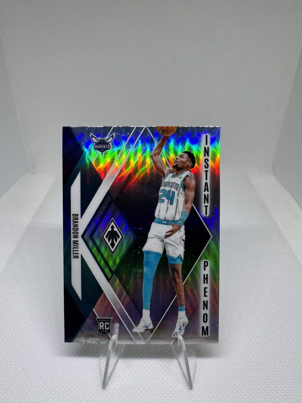 2023-24 Panini Phoenix Brandon Miller Instant Phenom Silver Rookie #24