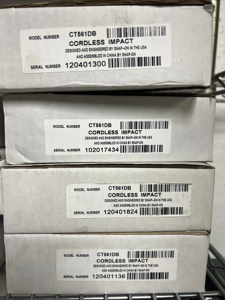 Snap on CT561 DB 7.2 Volt 3/8” Cordless Impact Wrench, Brand new, - Image 3 of 3