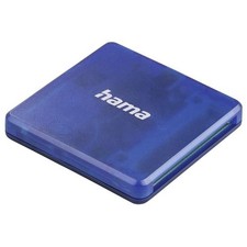 Image of Hama USB 2.0 Multi Card Reader SD/microSD/CF blue