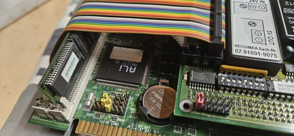 07.91691-9080 Man Roland LCD Panel Used 24VDC Touchscreen Manroland HMI - Bild 4 von 4