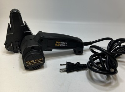 Work Sharp WSKTS Knife & Tool Sharpener 120V Grinding Sharpening Black Tested