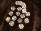 1955 Franklin Silver Half Dollar - BU Roll