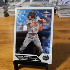Topps Pro Debut Chrome Dalton Rushing #PDC-188 Great Lakes Loons Baseball 2023