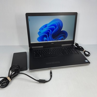 Dell Precision 7710 i7-6820HQ 17.3'' Windows 11 Pro Laptop 256GB SSD
