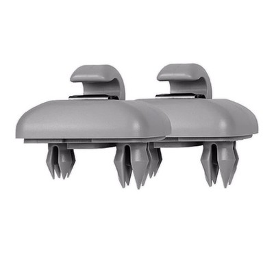 2x Sonnenblende Haken Halter Grau für Audi A1 A3 A4 A5 Q3 Q5 RS4 TT 8W0857562A