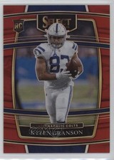 2021 Panini Select Concourse Red Prizm 2/99 Kylen Granson #94 nd3