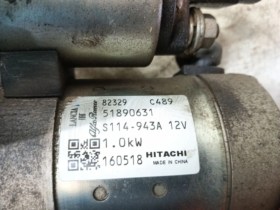 51890631 MOTOR ARRANQUE / 51890631 / 1703642 PARA FIAT 500 312_ 1.2 312AXA1A - Imagen 3 de 4