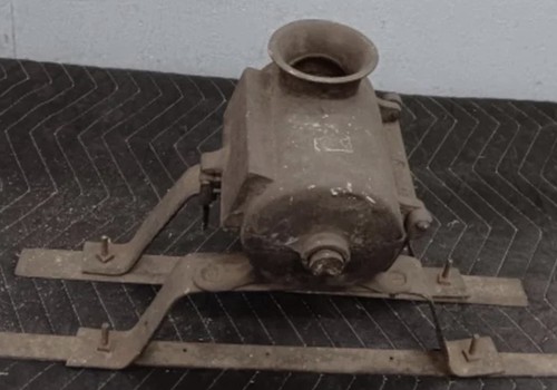 Antique Cast Iron Table Top Tobacco Chopper Shredder Cutter Grinder Hand Crank