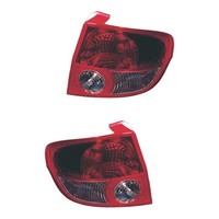 RüCkleuchten Heckleuchten Set Links & Rechts Rot FüR Hyundai Getz TB